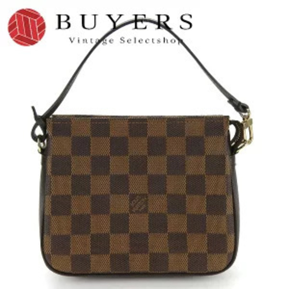 Louis Vuitton Clutch Trousse Makeup Damier Accessory Case Bag Damie
